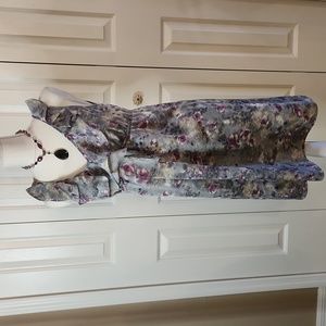 Ann Taylor Loft,  Excellent condition,  Women's Dress,  Size 2, purple/Gray